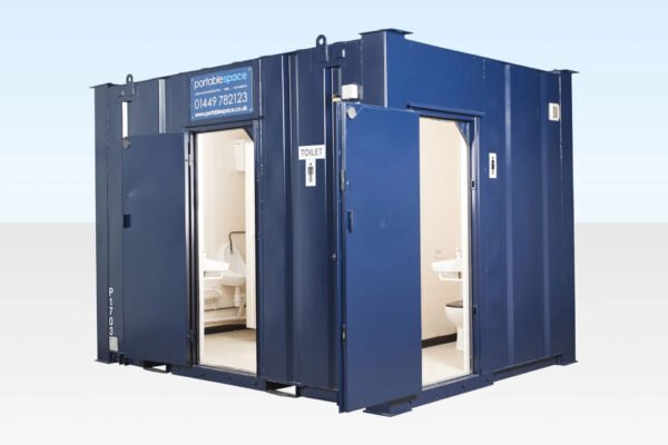 12Ft x 9Ft 2+1 Jackleg Toilet Cabin - Image 2
