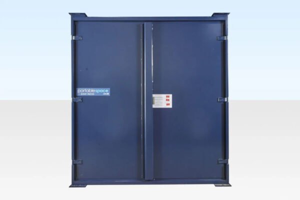12Ft x 8Ft Steel Store Cabin (Suitable for stacking) - Image 4
